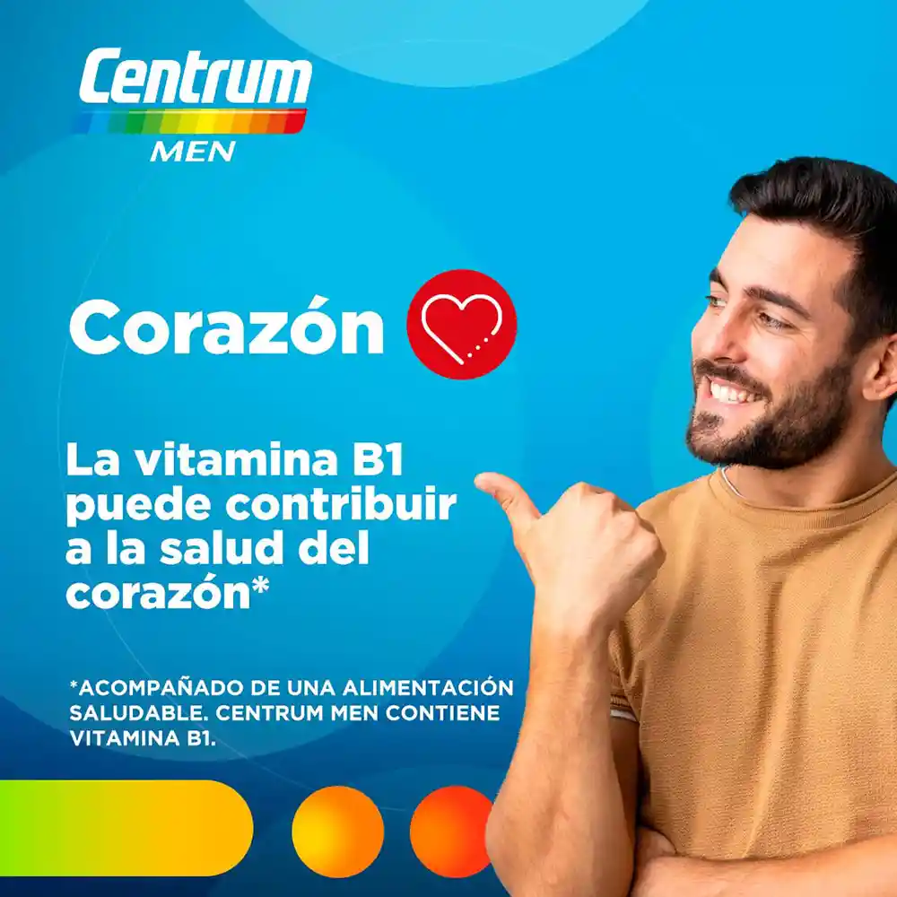 Centrum Men Multivitaminico para Hombres 