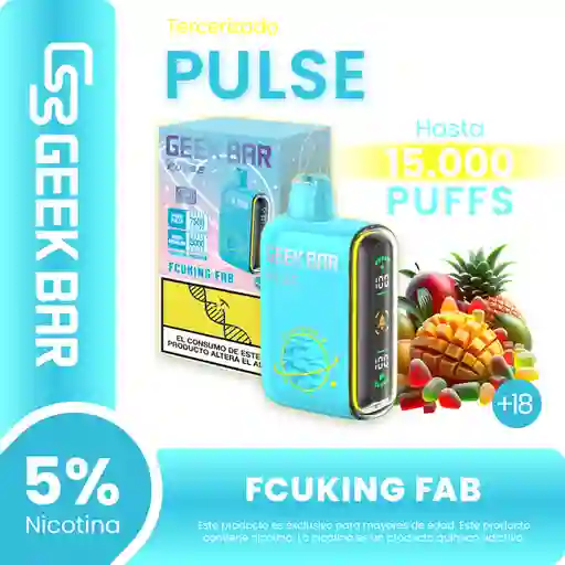 Geek Bar Vape Pulse Fcuking Fab - 15000 puffs - 5% Nicotina