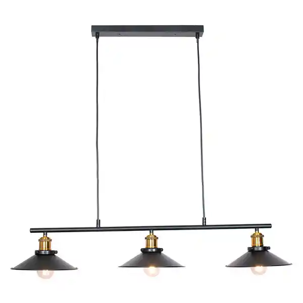 Abitare Lámpara Techo Vary 2.0 Negro 3 Luces