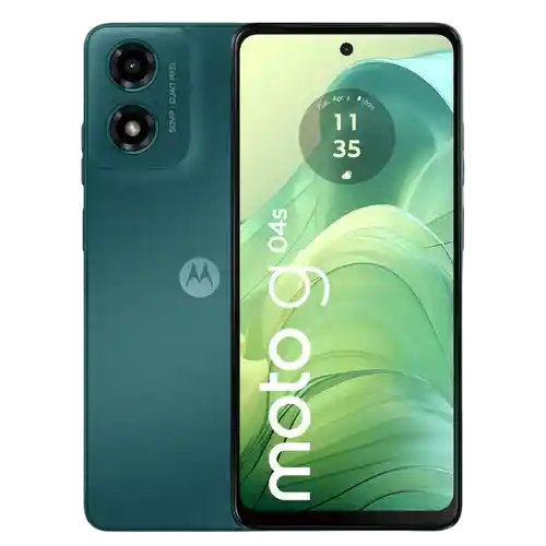 Motorola Celular Moto G04S 64Gb Verde Aurora 6.6