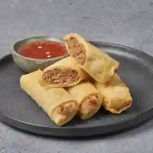 Spring roll de res
