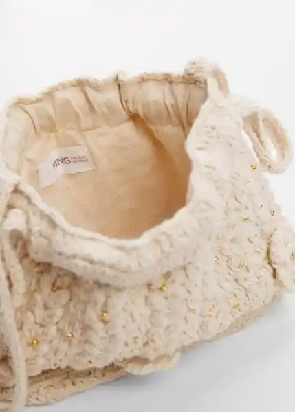 Bolso Crochet Arena Talla 99 Niñas Mango