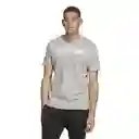 Adidas Camiseta Lin Sj T Hombre Gris L