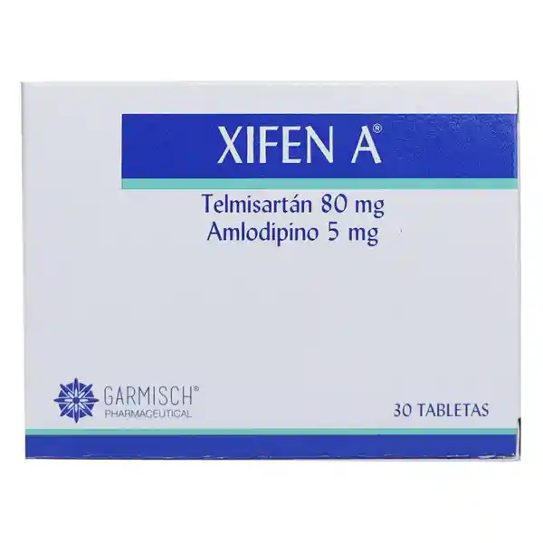 Xifen (80 mg/5 mg) 30 Tabletas