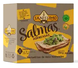 Sanissimo Tostadita de Maíz Horneada 144 g