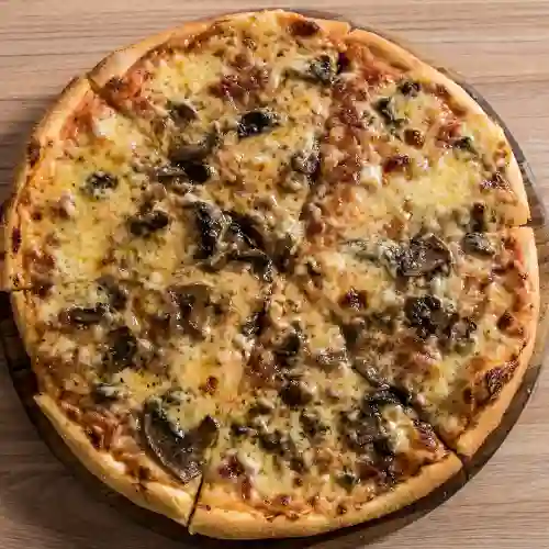 Pizza Panceta Champiñones