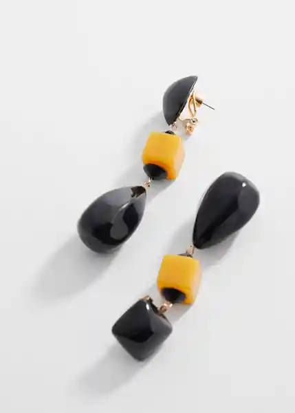 Pendientes Mabel Oro Talla 99 Mujer Mango