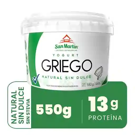 San Martin Yogurt Griego Natural sin Dulce