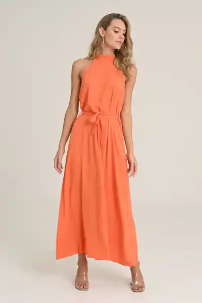 Vestido Aurora Color Naranja Talla L Ragged