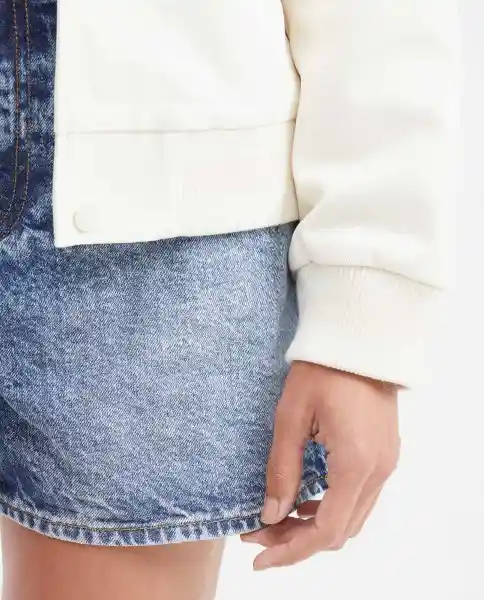 Chaqueta Bomber Embroidery Crudo Cannoli Claro XS Chevignon