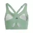 Adidas Top Tlrdim Lux Zip 223 Mujer Verde Talla 32B IT6655