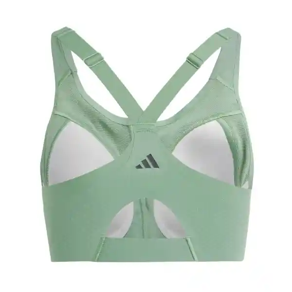 Adidas Top Tlrdim Lux Zip 223 Mujer Verde Talla 32B IT6655