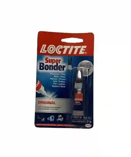 Loctite Adhesivo Instantáneo Super Bonder 3 g