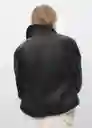 Chaqueta Sabina Negro Talla XS Mujer Mango