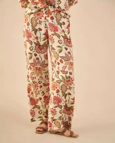 Pantalón Crudo Nardo Claro Talla 10 432G007 Esprit