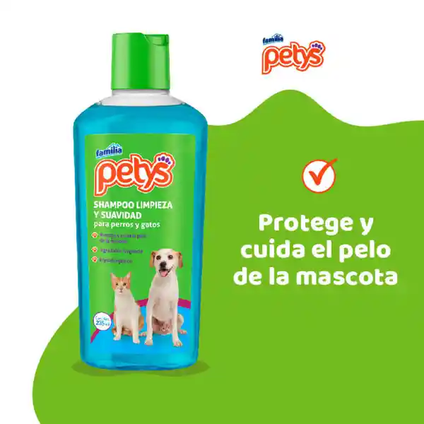 Petys Shampoo para Perro Limpieza y Suavidad