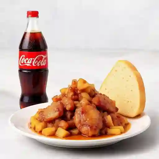 Combo Lechona Grande con Coca-Cola y Pan