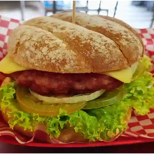 Hamburguesa de Cerdo Sencilla