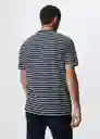 Camiseta Trip Navy Talla Xxl Hombre Mango