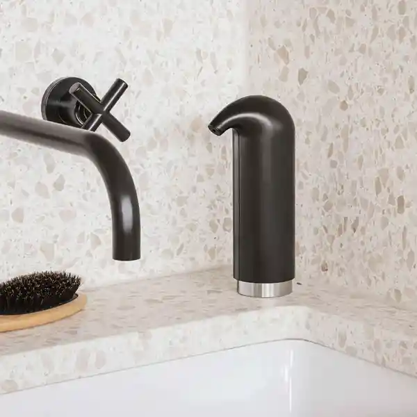 Evasolo Dispensador de Jabón Negro