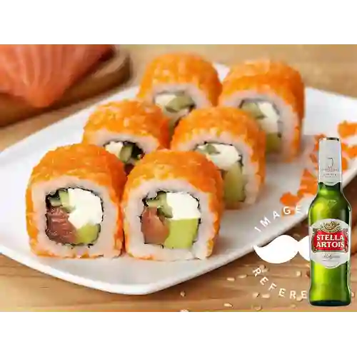Combo Ojo de Tigre Roll + Stella Artois 330 ml