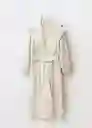 Abrigo Trench Paper Crudo Talla S Mujer Mango