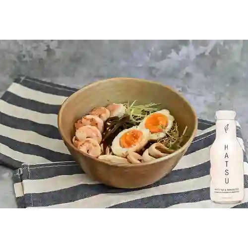 Combo Ebi Ramen + Hatsu Blanco Mangostino 400 ml