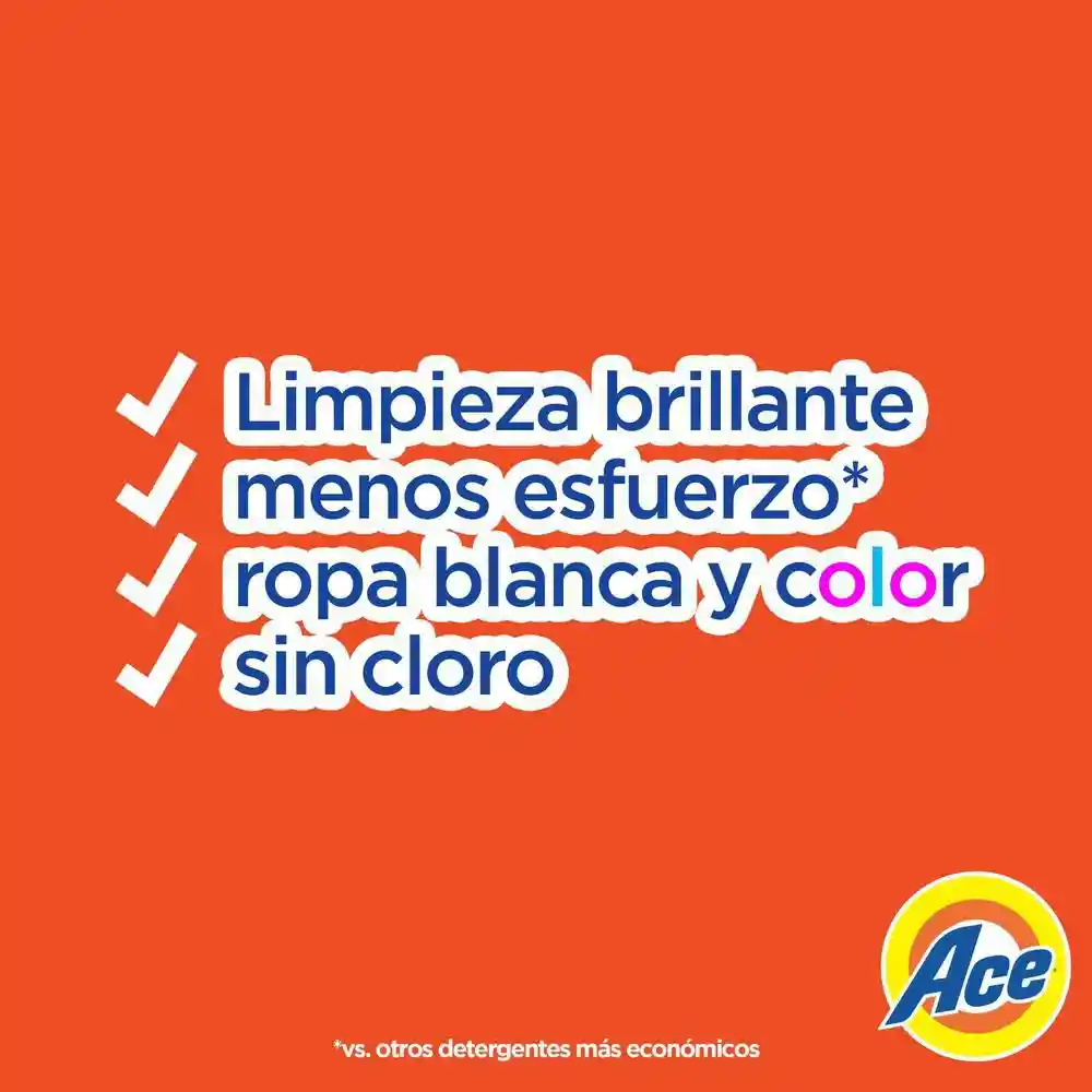 Ace Detergente En Polvo