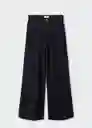 Pantalón Jean Flowcarg Negro Talla 21 Mango Girl Mango