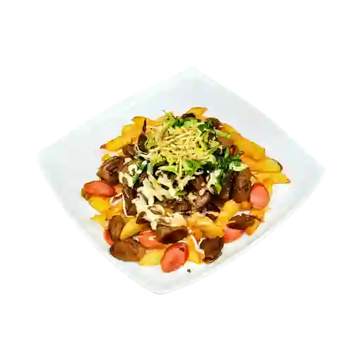 Salchipapa Costeña Super Butifarreña