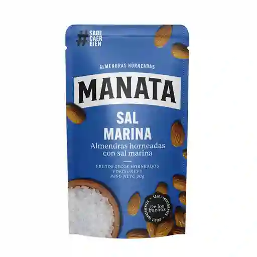 Manata Almendra Horneadas Sal Marina