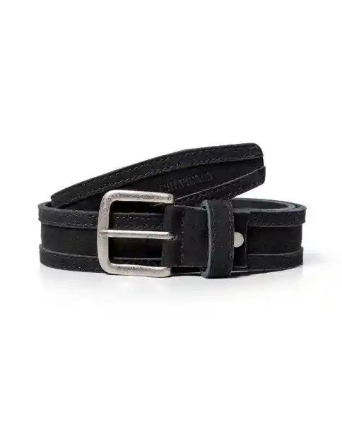 Correa Brogue Masculino Negro Sombrío Ultraoscuro T.34 Chevignon