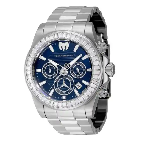 Reloj Manta Hombre Plateado TM-222002 Technomarine