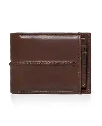 Billetera Clas Flat Braid Negro Sombrio Chevignon