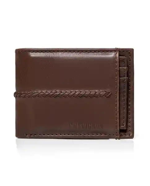 Billetera Clas Flat Braid Negro Sombrio Chevignon