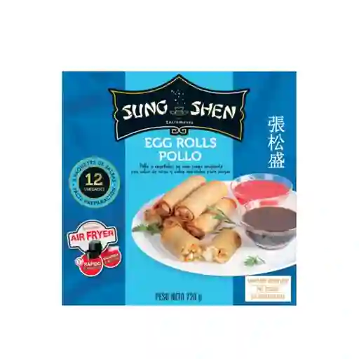 Sung Shen Rollito de Huevo Egg Rolls Pollo