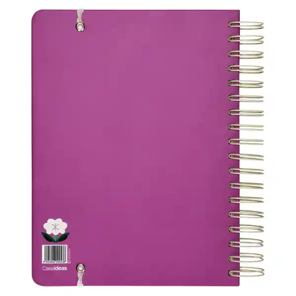 Cuaderno 1/2 Oficio Anillado 18 x 24 Casaideas