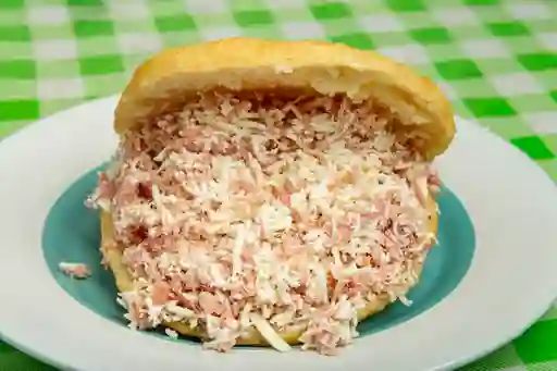 Arepa jamón y queso