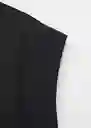 Camiseta Viri Negro Talla S Mujer Mango