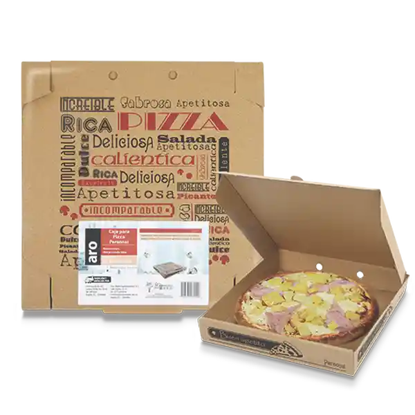 Aro Caja Pizzapequena Carton 10U