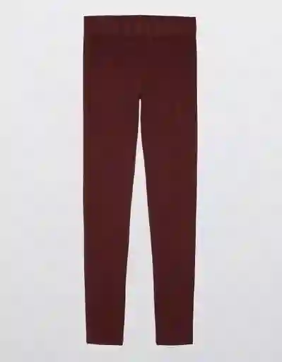 Leggings Vinotinto Talla SMALL American Eagle