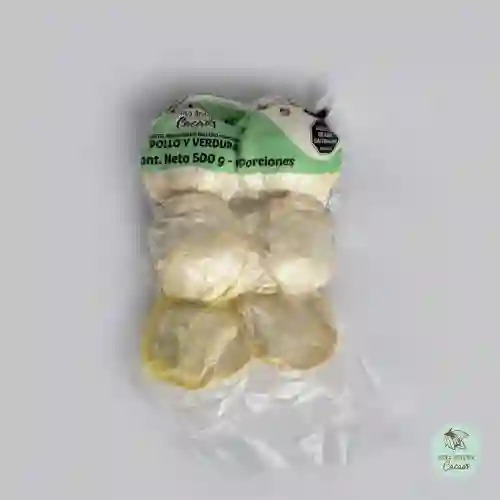 Pasteles de Pollo y Verdura Congelados X 10