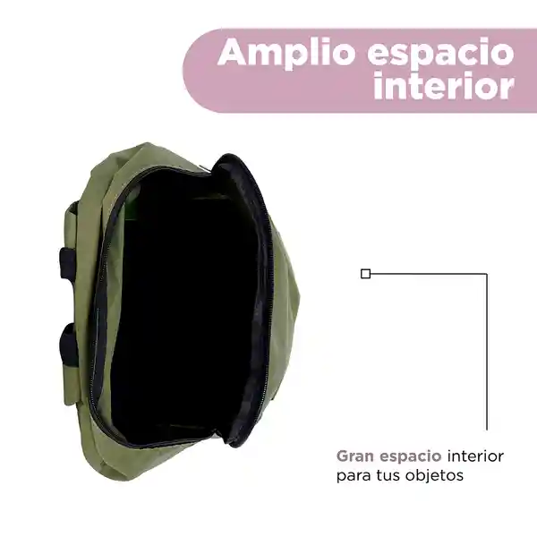 Mochila Básica Verde Miniso