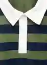 Polo Polost Verde Talla 10 Niños Mango