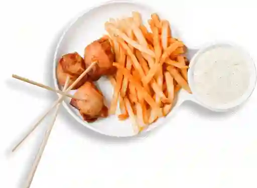 Satays de Cerdo