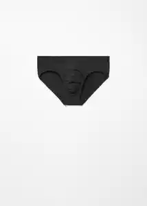 Calzoncillo Brief Negro Talla L Hombre Mango