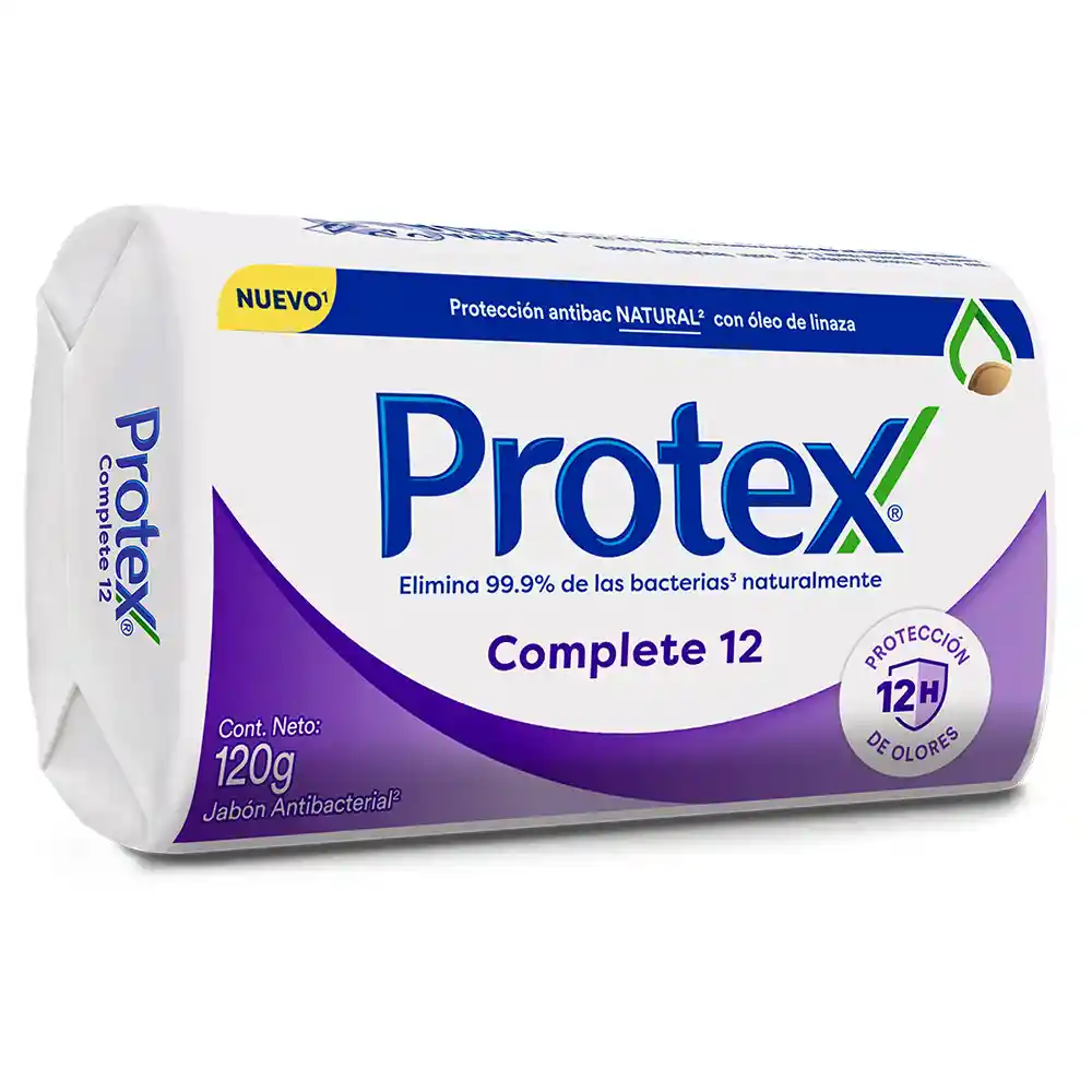 Jabón en barra Protex Complete 12 - 120g