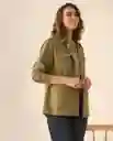 Chaqueta Verde Seco Oscuro Talla M 623G003 Esprit