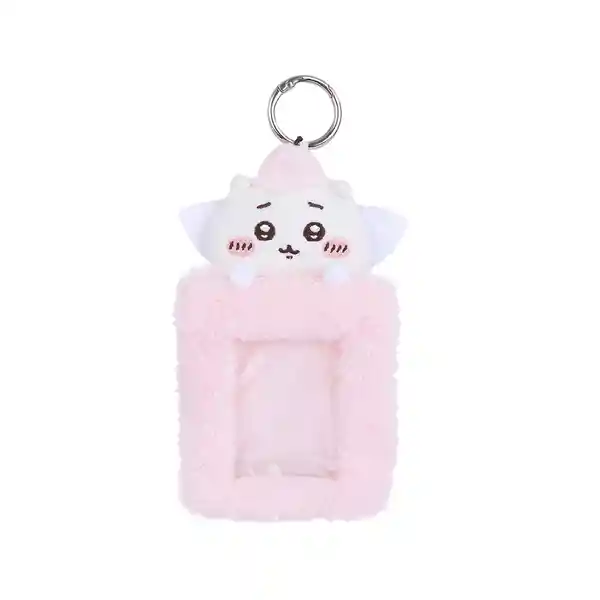 Portadocumentos Serie Chiikawa Plush Elf Rosa Claro Miniso