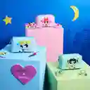 Cosmetiquera de Corazón Las Chicas Superpoderosas Rosa Miniso